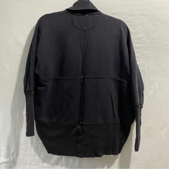 Wilfred Open Front Cocoon Style Black Jacket with Stud accents size Small(9) - Picture 3 of 10